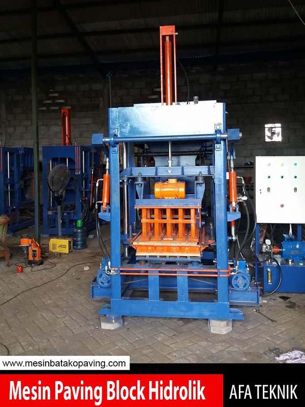 Harga Mesin Cetak Batako Semi Otomatis
