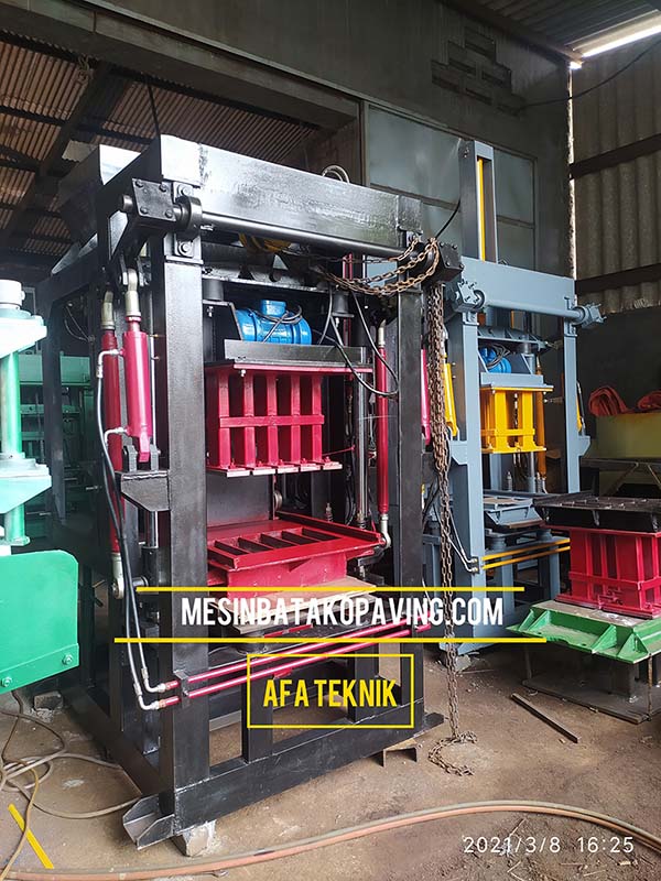 Harga Mesin Cetak Batako Semi Otomatis